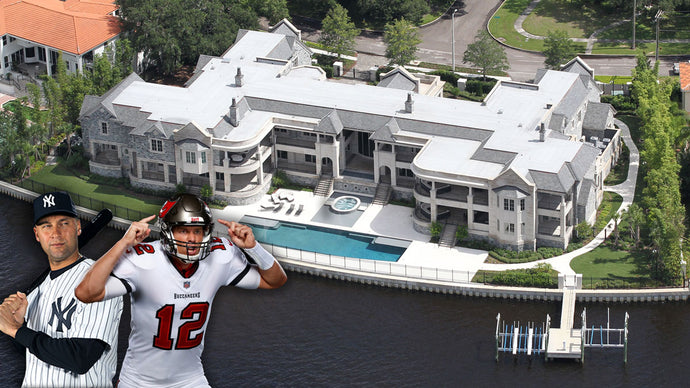 Derek Jeter Just Listed his $29 Million Mansion That Tom Brady is Living In!