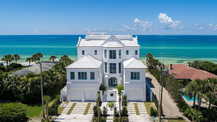 9,000sqft "Mont Blanc" Beach Home is the Epitome of Gulf Living