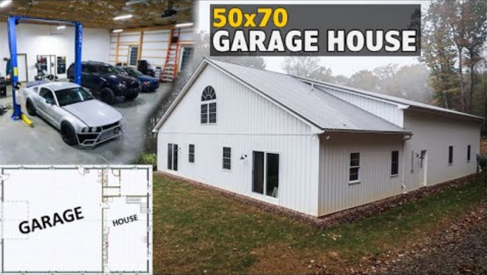What's the Actual Cost to Build a Garage House? Video Tells All