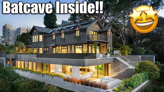 This $40 Million Estate Has its Own Personal "Batcave" Garage