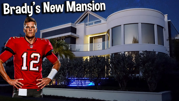 Following Super Bowl Win, Tom Brady Just Picked up Another New Mansion - Let's Tour It! (2021 VIDEO)