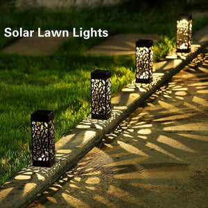 Solar Pathway Lawn Light - Waterproof Outdoor Lighting, Solar Powered LED Light